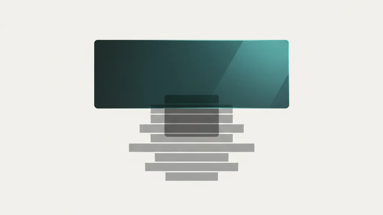 Abstract rendering of a search result with an AI-generated overview panel