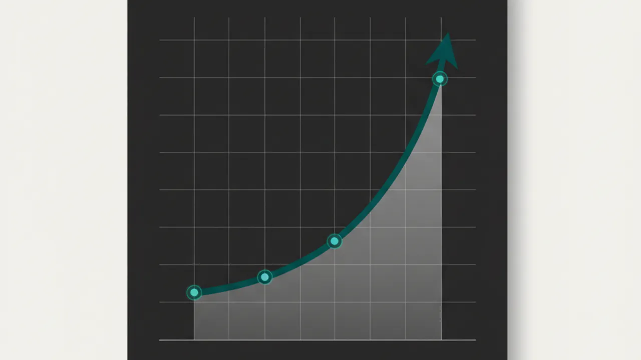 Conceptual dashboard tracking AI citation metrics over time